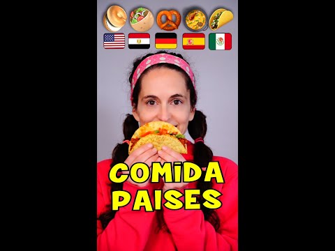 COMIENDO EMOJIS POR PAISES 🇺🇸🇪🇬🇩🇪🇪🇸🇲🇽 ASMR #Shorts