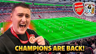 😱 ARSENAL DESTROY COVENTRY 3-0! | MATCHDAY VLOG 🔴⚪