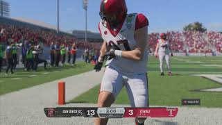 Season 4 Frisco Bowl: San Diego State vs Temple | EA SPORTS College Football 26