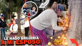 MI ESPOSO ME DESCUBRE HACIÉNDOLE BRUJERIA EN EL PANTEÓN