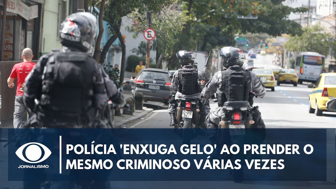 Curi critica legislação e diz que polícia enxuga gelo ao prender o mesmo criminoso várias vezes