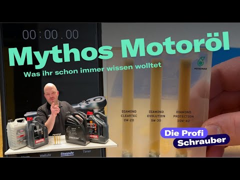 Mythos Motoröl | Alles über Viskositäten, Freigaben, Öl-Wechsel, Normen uvm.