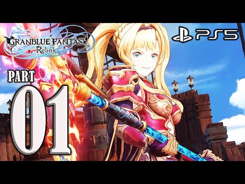 🔴 GRANBLUE FANTASY RELINK PS5 PART 1 - PROLOGUE | FULL GAMEPLAY WALKTHROUGH【NO COMMENTARY】