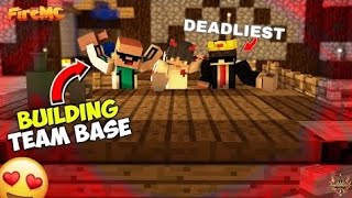 I Made A BASE FOR MY Team #firemc #psd1