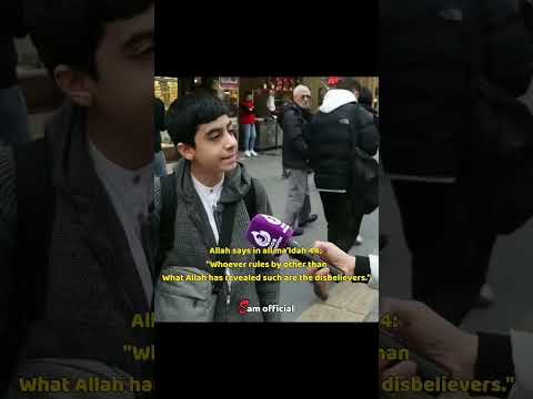 MUSLIM BOY WITH HIGH LEVEL OF IMAN ALLAHUAKBAR #shorts #viral