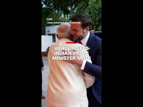 Vance meets Indian Prime Minister Modi
