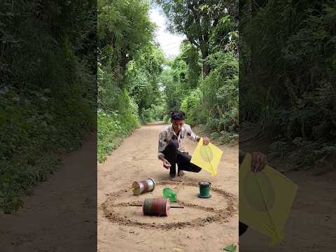 Bhai ने एक Kite के साथ एक Chakari मांझा Win कर दी ❣️💐 #shorts #comedy