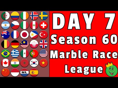 Marble Race League Season 60 Day 7 Marble Race / Marble Race King