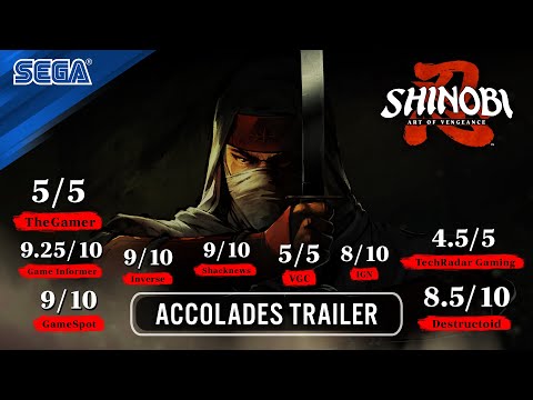 SHINOBI: Art of Vengeance | Accolades Trailer