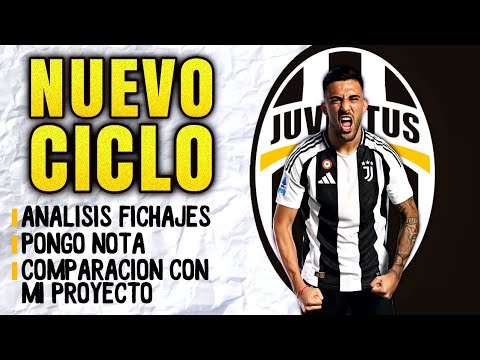 Pongo nota a los fichajes de la JUVE y lo comparo con mi proyecto