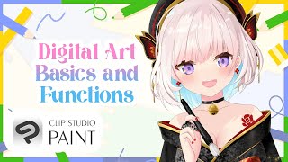 【 Drawing 】Let's Learn the Basics of Digital Art, Canvas Sizes, Layers