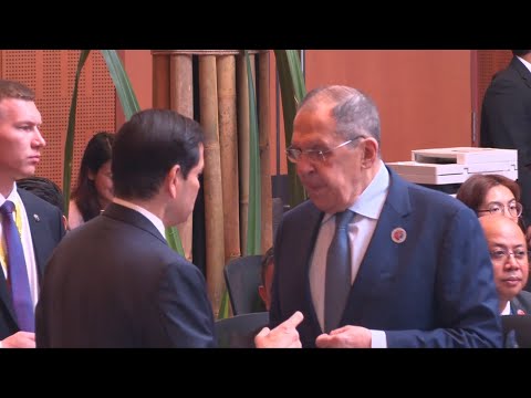 US Secretary of State Rubio speaks with Russian FM Lavrov at ASEAN | AFP
