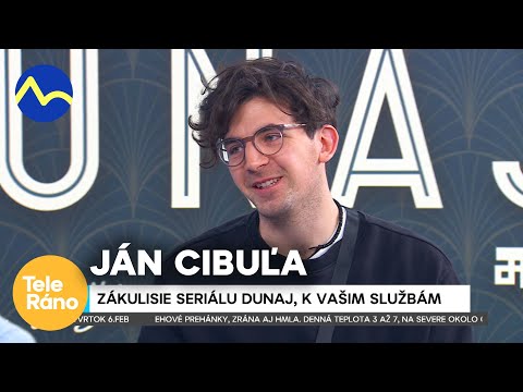 Ján Cibuľa alias Milan zo seriálu Dunaj, k vašim službám | Teleráno