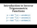 Inverse Trigonometric Functions and Angles