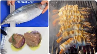 Palamut Lakerda & Dil balığı & karides Yeni İcatlar Mehmet Chef