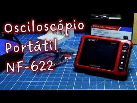 Noyafa NF-622 - Osciloscópio portátil de baixíssimo custo