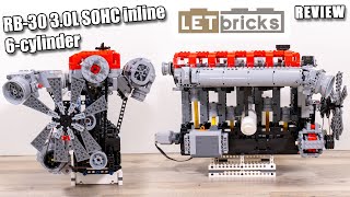 Letbricks.com RB-30 3.0L SOHC Inline Six-cylinder Nissan Engine Model | Review | by Ronald Tewes
