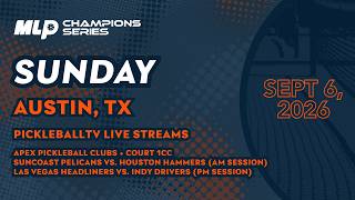 Sunday • Premier • Court 1CC Apex Pickleball Clubs
