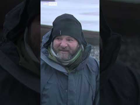 Swimmers brave extreme weather
