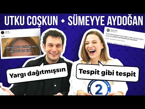 Sümeyye Aydoğan ve Utku Coşkun YARGI DAĞITIYOR 😂 İlişki, Aşk, Flört I Durum Tespiti 1.Bölüm