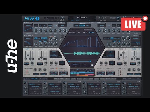 🔴LIVE | Hive 2 Masterclass with u-he - Tune in to WIN!!