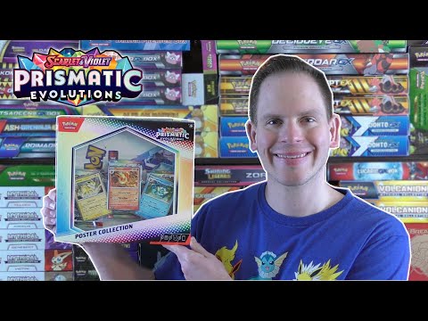 Prismatic Evolutions Poster Collection Opening