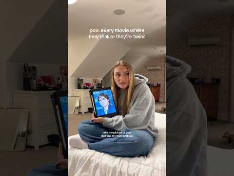 weโre twinnnssss ๐ฏโโ๏ธ #movietropes #twins #parenttrap #comedy #satire #comingofagemovies