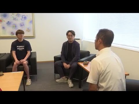 岩手ビッグブルズ、宮古市役所で活躍誓う　恒例のシーズン前合宿　岩手県 (25/08/19 13:17)