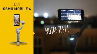 Vido-Test : TEST osmo mobile 4 : Un stabilisateur  DJI pour smartphone vraiment parfait ? ( en franais )