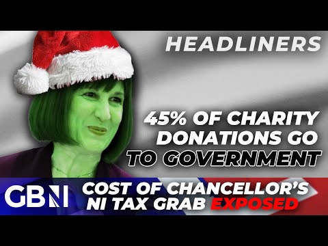 Rachel Reeves dubbed 'Christmas GRINCH' for stealing 45% of charity donations with NI hike