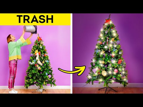 New Year DIY: 5-Minute Crafts with Waste Materials at Home for Magic Decorations