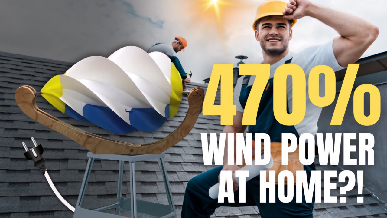 This NEW European Wind Turbine for Home Outperform PV Solar Panels in 2024?!