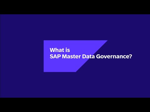 SAP Master Data Governance Explained: Central Governance, Consolidation, and Data Quality Management