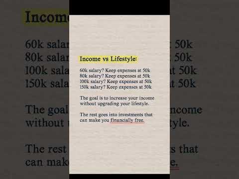 “Income ≠ Wealth — Lifestyle Makes the Difference 🧠”