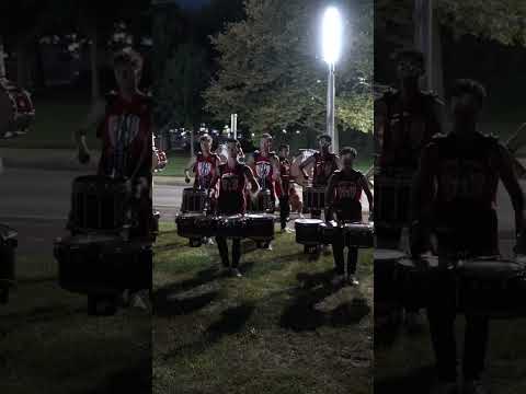 2024 Bluecoats Drumline in the Lot