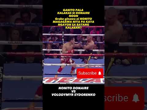 Grabe! Ganito pala kalakas si Nonito Donaire noon