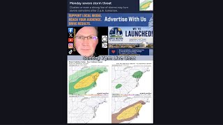 Q&A: Mild tonight with eyes on Monday storms - Sundays@7 Live Chat