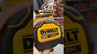 $4 vs $44 Tape Measure Maximum Reach