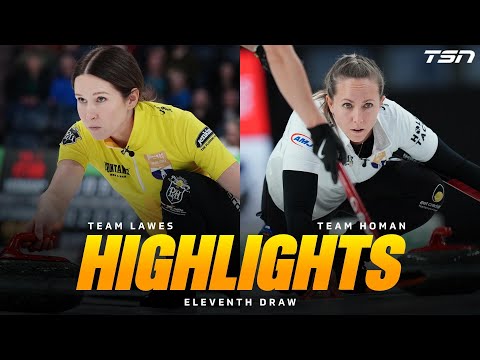 Lawes vs. Homan | 2025 Montana’s Canadian Curling Trials: Draw 11