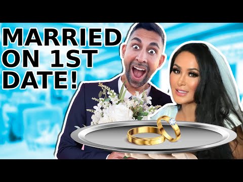 MARRIED On Our 1ST DATE! | Dhar and Laura