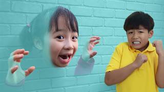 Lily Learns to Share in Magic Wall Adventure