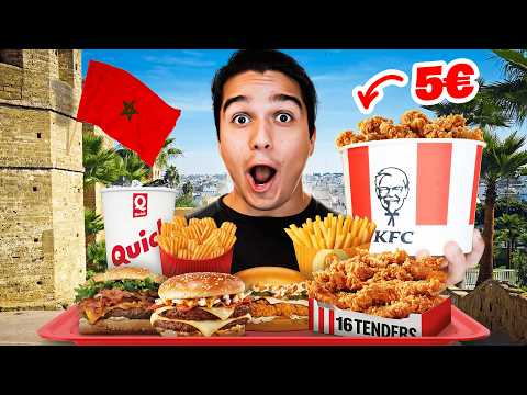 Manger Avec 5€ à Marrakech Au Maroc !