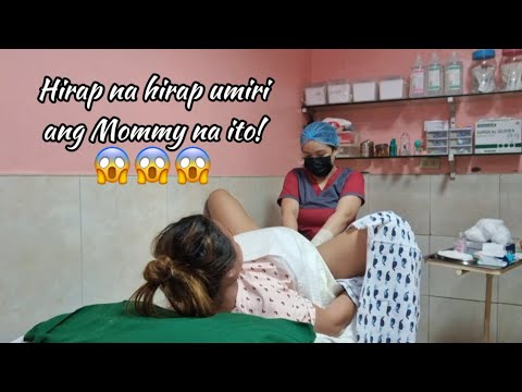 Hirap na hirap umiri ang Mommy na ito‼️ || Pregnancy || Normal Childbirth || Labor and Delivery