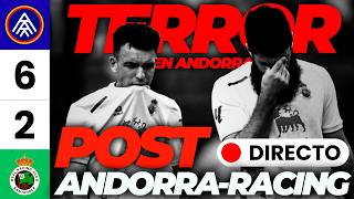 POST *ANDORRA 6-2 RACING* / CINE DE TERROR EN ANDORRA - Le Futbolín