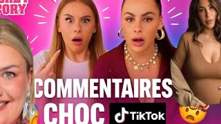 REACTION AUX COMMENTAIRES CHOC TIK TOK ! (Milla jasmine, Poopie, Melanight, Secret story)