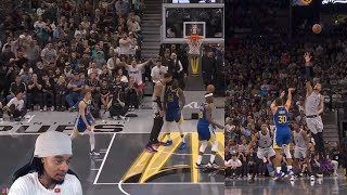 FlightReacts To WARRIORS at SPURS | EMIRATES NBA CUP 🏆  | FULL GAME HIGHLIGHTS | November 14, 2025