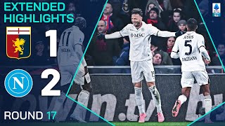 MAXI SINTESI GENOA-NAPOLI 1-2 | EXTENDED HIGHLIGHTS | SERIE A ENILIVE 2024/25