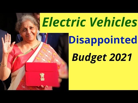 Budget 2021 Electric Vehicles Industry | Not a Single Word
