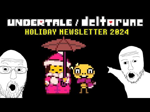 Undertale/Deltarune Holiday Newsletter REACTION