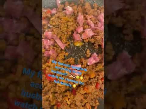 My delicious spaghetti 🍝 #spaghetti #yummy #subscribe #asmr